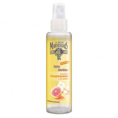 LE PETIT MARSEILLAIS - Zeste Démêlant Jasmin Pamplemousse Sans rinçage - 200 ml Sonico.fr