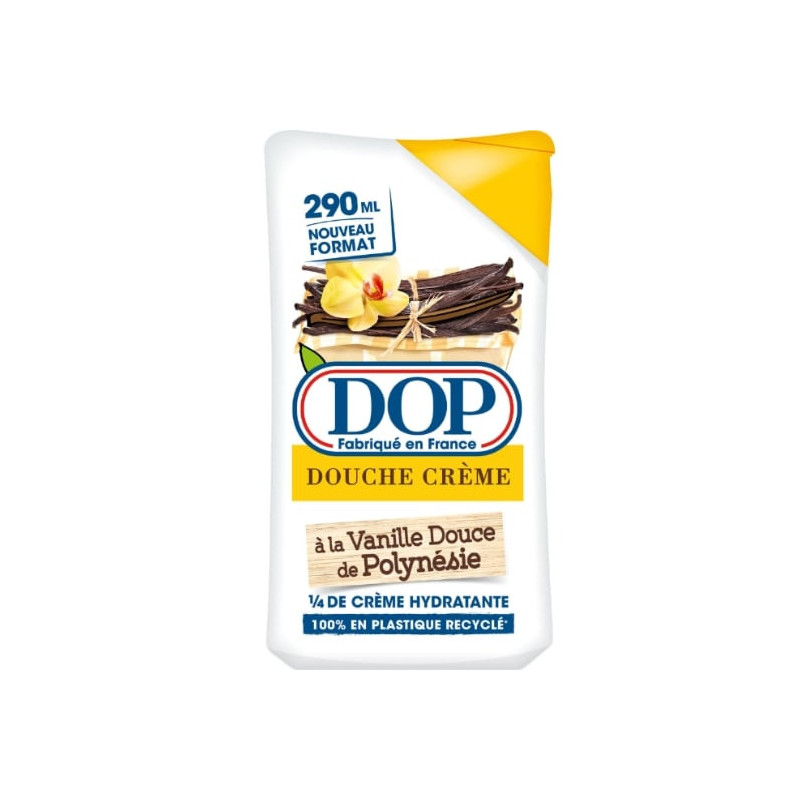 DOP - Douceurs de Régions Crème douche Vanille de Polynésie - flacon de 290 ml Sonico.fr