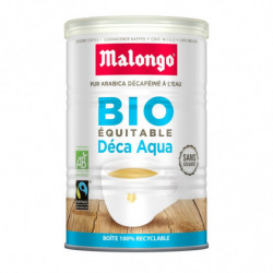 MALONGO - Déca Aqua Max Havellar café moulu - boite de 250 g Sonico.fr