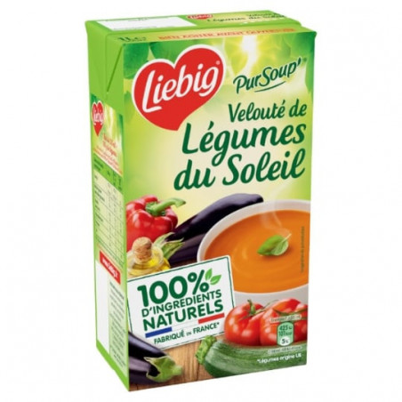 LIEBIG - Pursoup Velouté De Légumes Du Soleil - brique de 1 l Sonico.fr