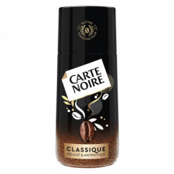 CARTE NOIRE - Classique Café Instantané Soluble - bocal de 100 g Sonico.fr