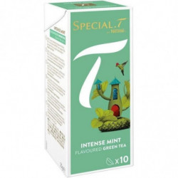 SPECIAL T - Intense Mint - Thé vert à la menthe intense - 10 Capsules pour machine Special T Sonico.fr