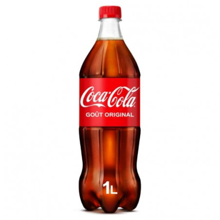 COCA COLA - Soda Original - bouteille de 1 l Sonico.fr