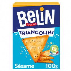BELIN - Crackers Triangolini - paquet de 100 g Sonico.fr