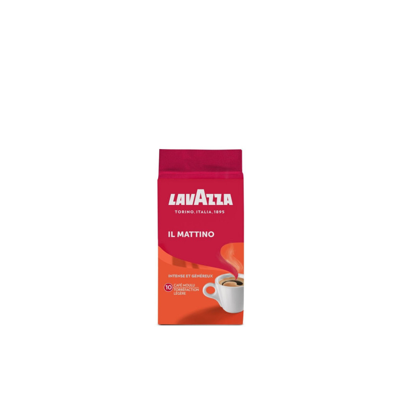 LAVAZZA - Café moulu Il Mattino - paquet de 250 g Sonico.fr