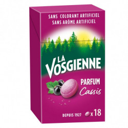 LA VOSGIENNE - Bonbons Saveur Cassis - paquet de 36 g Sonico.fr