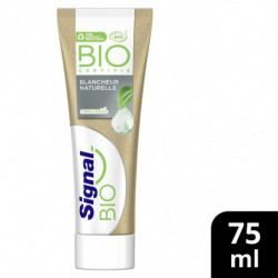 SIGNAL - Dentifrice Bio Blancheur Naturelle - tube de 75 ml Sonico.fr