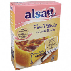 ALSA - Préparation Gâteau Flan Patissier Vanille - boite de 720 g Sonico.fr