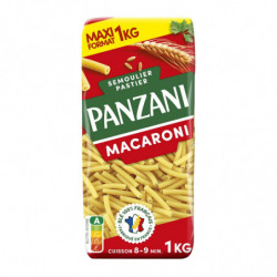 PANZANI - Pâtes Macaroni - sachet de 1 kg Sonico.fr