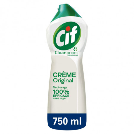 CIF - Crème Original - Nettoyant toutes surfaces - flacon de 750 ml Sonico.fr