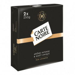CARTE NOIRE - Café moulu Pur Arabica - pack de 2 paquets de 250 g Sonico.fr