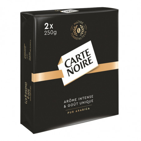 CARTE NOIRE - Café moulu Pur Arabica - pack de 2 paquets de 250 g Sonico.fr