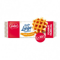 LOTUS -  Gaufre De Liège Nature - paquet de 450 g Sonico.fr
