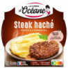 LA CUISINE D'OCEANE - Steak Haché Charolais Purée Emmental Plat cuisiné - assiette de 300 g Sonico.fr