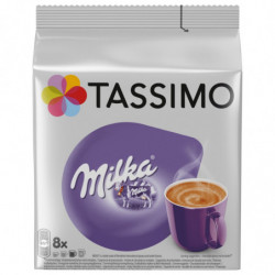 TASSIMO - Milka - Dosettes pour Chocolat Chaud - 8 capsules  Sonico.fr