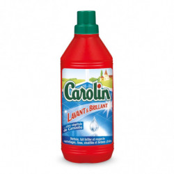 CAROLIN - Lavant Et Brillant Nettoyant Ménager - flacon de 1 L Sonico.fr