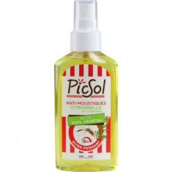PICSOL - Anti-moustiques Citronnelle - spray de 100 ml Sonico.fr