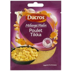 DUCROS - Sachet Malin Poulet Tikka 32G - Lot De 4  Sonico.fr