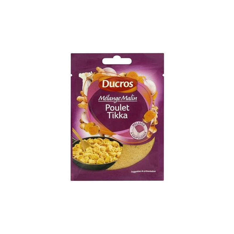 DUCROS - Sachet Malin Poulet Tikka 32G - Lot De 4  Sonico.fr