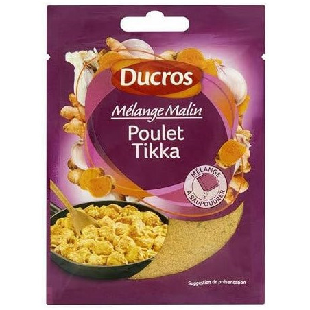 DUCROS - Sachet Malin Poulet Tikka 32G - Lot De 4  Sonico.fr