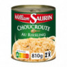 WILLIAM SAURIN - Choucroute Cuisinée au Riesling - boite de 810 g Sonico.fr
