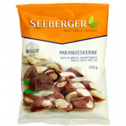 SEEBERGER - Noix du Brésil décortiquées Fruits secs - sachet de 200 g Sonico.fr