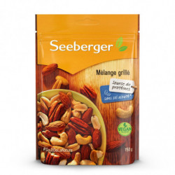 SEEBERGER - Mélange grillée non salé Fruits secs - sachet de 150 g Sonico.fr