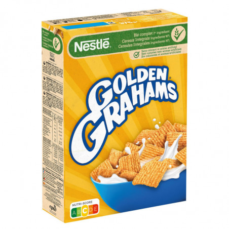 NESTLE - GOLDEN GRAHAMS Céréales - Boite de 375 g Sonico.fr