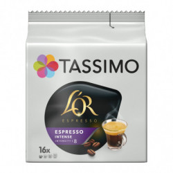 TASSIMO - L'Or Espresso Intense - boite de 16 Dosettes de café Sonico.fr