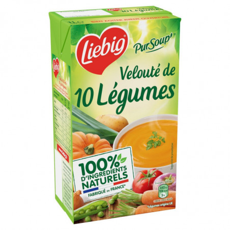 LIEBIG - Pursoup Velouté 10 Légumes - brique de 1 l Sonico.fr