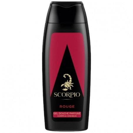 SCORPIO - Rouge Gel douche parfumé homme passion revigorante - 250 ml Sonico.fr