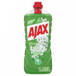 AJAX - Fête des Fleurs Muguet Nettoyant sol - bidon de 1,25 l Sonico.fr