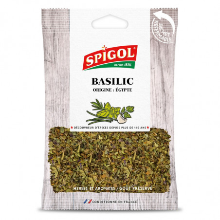 SPIGOL - Basilic - Herbes - sachet de 30 g Sonico.fr