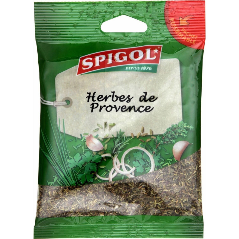 SPIGOL - Herbes de Provence - Herbes - sachet de 40 g Sonico.fr