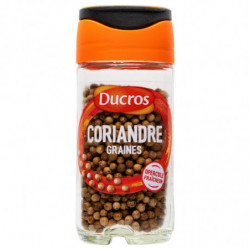 DUCROS - Coriandre graines - Herbes - flacon de 22 g Sonico.fr