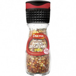 DUCROS - Piment de Cayenne Fort - Epices - flacon de 29 g Sonico.fr