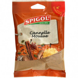 SPIGOL - Cannelle moulue - Epices - sachet de 70 g Sonico.fr