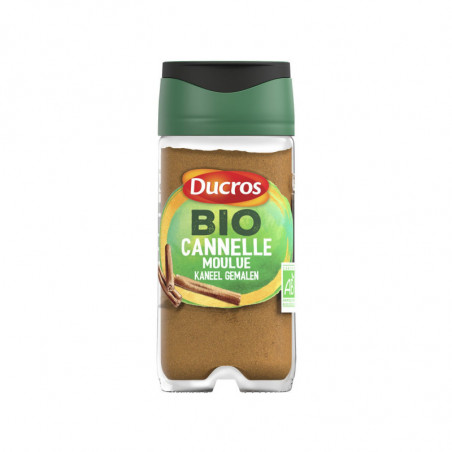 DUCROS - Cannelle moulue Bio - Epices - flacon de 27 g Sonico.fr