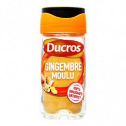 DUCROS - Gingembre moulu - Epices - flacon de 26 g Sonico.fr