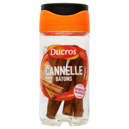 DUCROS - Bâtons de cannelle - Epices - flacon de 10 g Sonico.fr