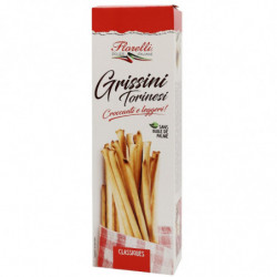 FLORELLI - Grissini Torinesi Gressins torinese - Flûtes et Gressins - paquet de 125 g Sonico.fr