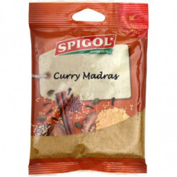SPIGOL - Curry Madras - Epices - sachet de 70 g Sonico.fr