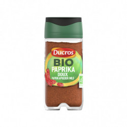 DUCROS - Paprika Doux Bio - Epices - flacon de 44 g Sonico.fr