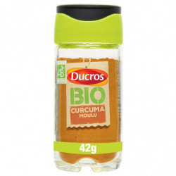 DUCROS - Curcuma Moulu Bio - Epices - flacon de 42 g Sonico.fr