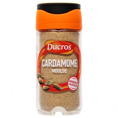DUCROS - Cardamome Moulue - Epices - flacon de 35 g Sonico.fr