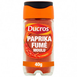 DUCROS - Paprika Fumé Moulu - Epices - flacon de 40 g Sonico.fr