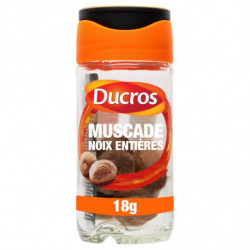 DUCROS - Muscade noix entières - Epices - flacon de 18 g Sonico.fr