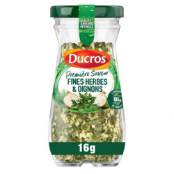 DUCROS - Fines herbes Oignons Première Saveur - Herbes - flacon de 16 g Sonico.fr