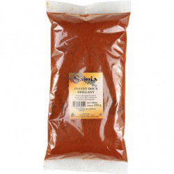 SAMIA - Piment doux brillant - Epices - sachet de 500 g Sonico.fr