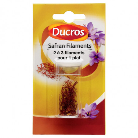DUCROS - Safran Filaments - Epices - étui de 0,35 g Sonico.fr